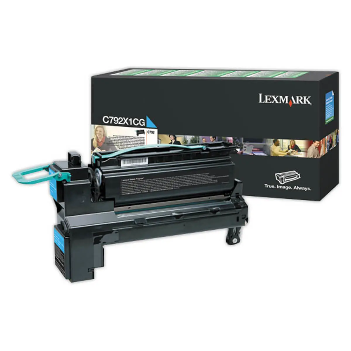 Toner Lexmark cyan C792X1CG photo du produit