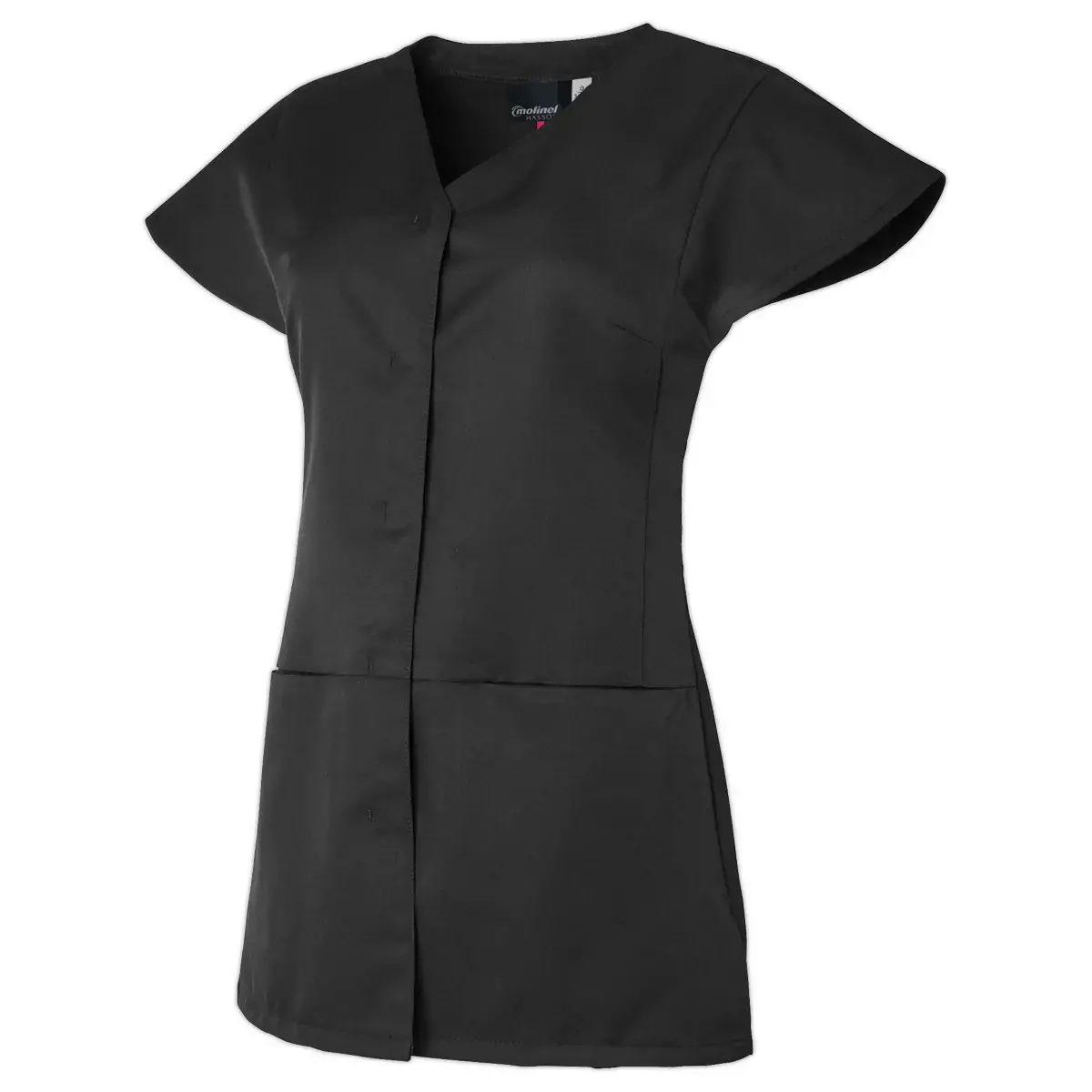 Tunique manche courtes lilou – noir – taille 6 photo du produit