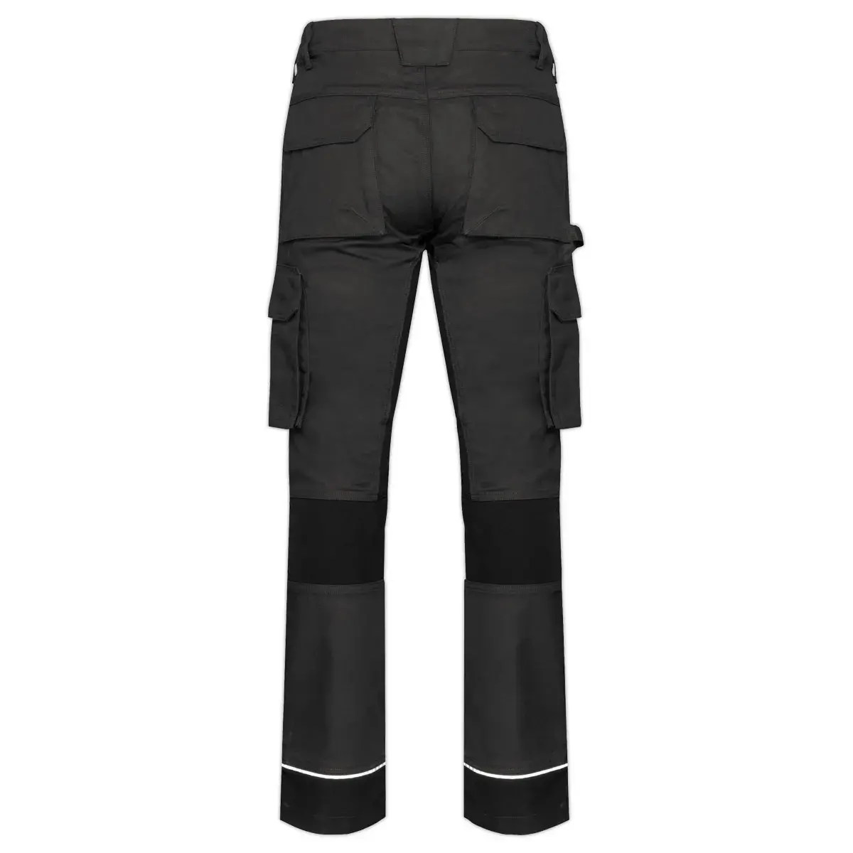 Pantalon de travail performance recyclé homme dark grey / black t.52 photo du produit
