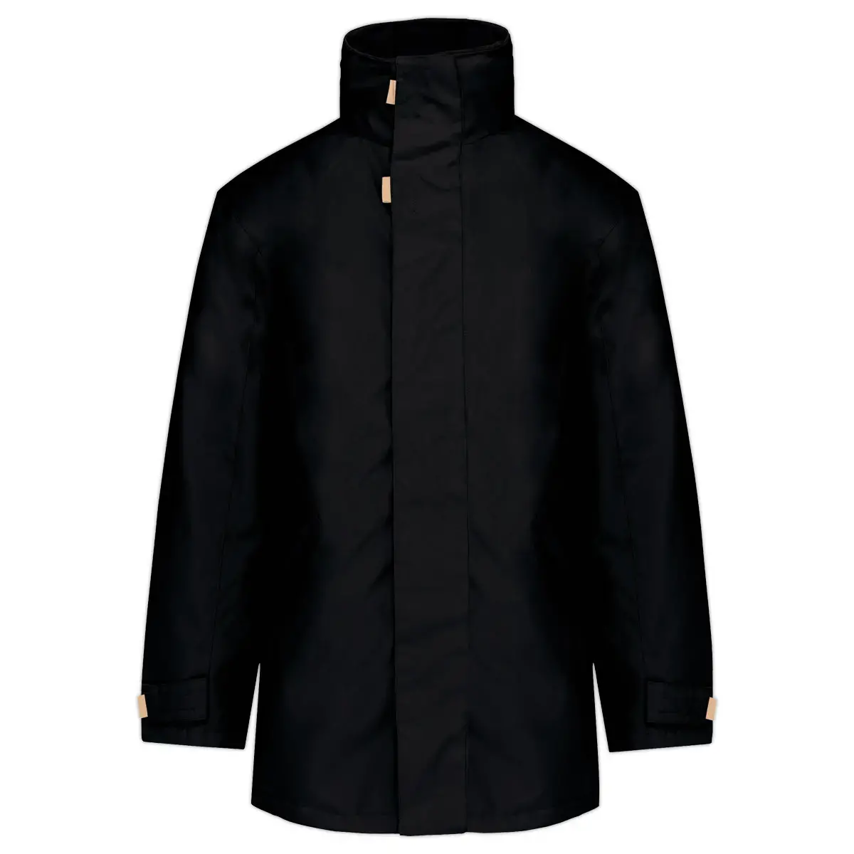 Parka doublure matelass&eacute;e homme noir taille m photo du produit