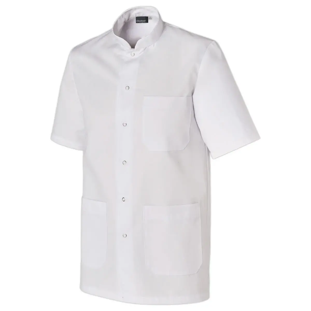 Tunique blanche homme manches courtes &ndash; ispahan hasson &ndash; blanc &ndash; t.3 photo du produit