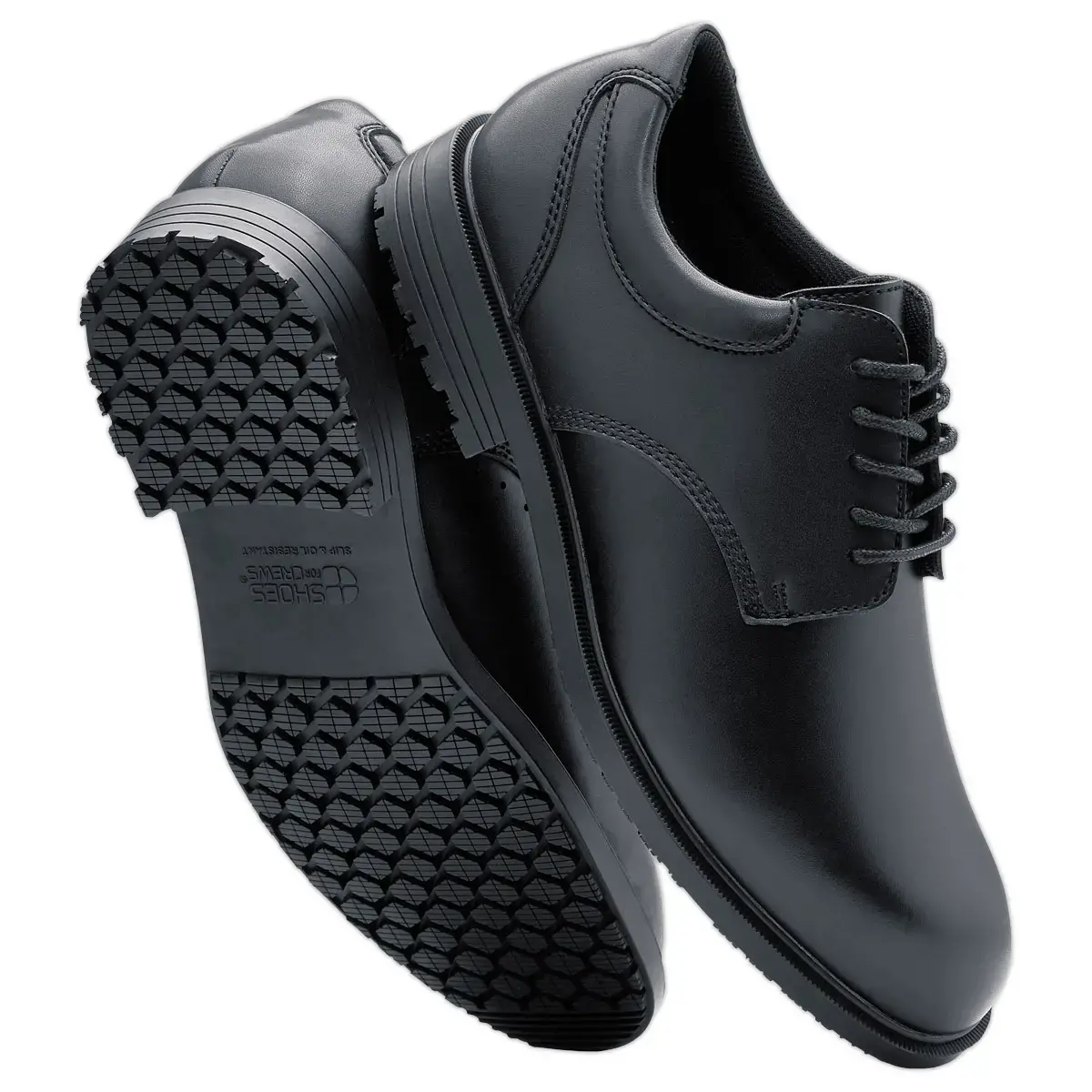 Chaussures de travail en cuir antid&eacute;rapantes cambridge iii&ndash; noir &ndash;t.46 photo du produit