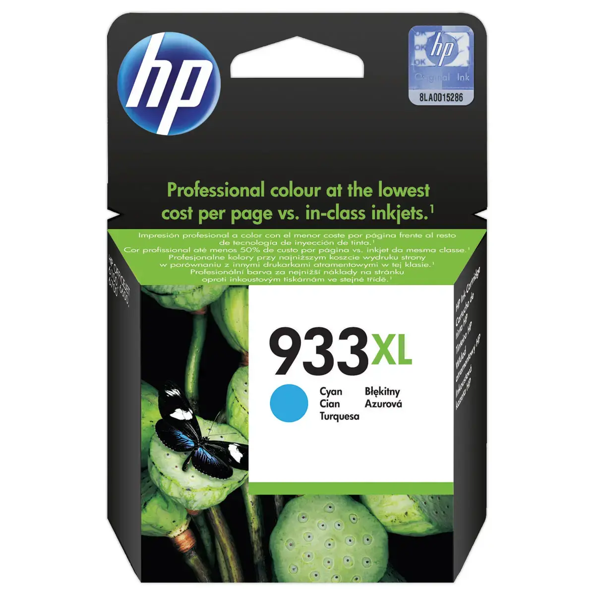 HP 933XL cartouche d'encre cyan CN054AE photo du produit
