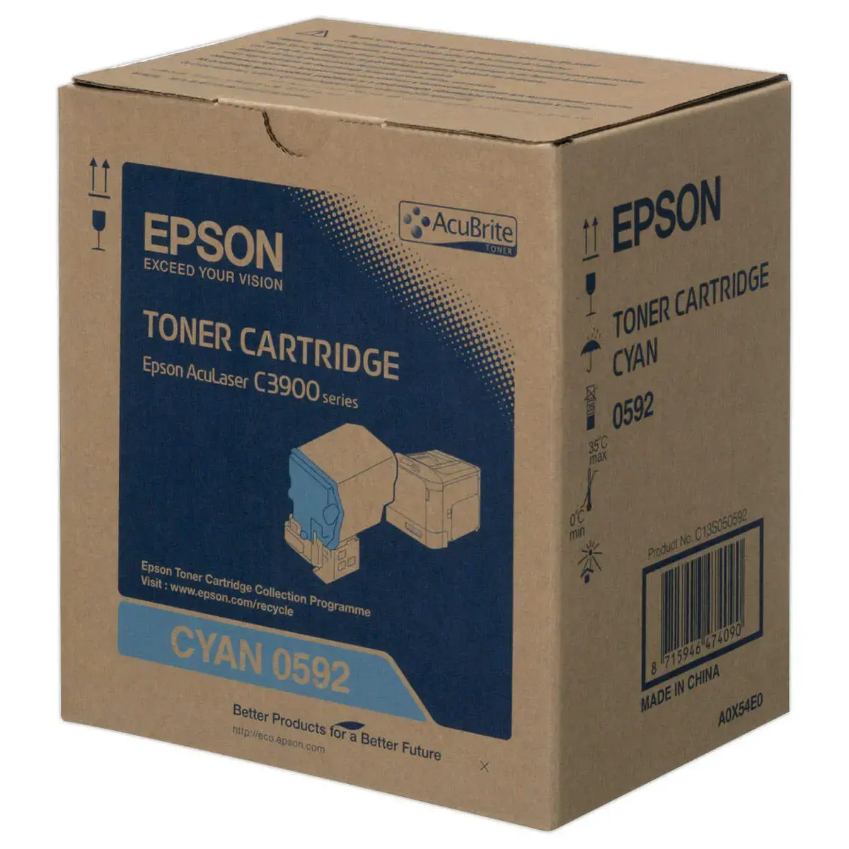 Toner S050592 - Cyan - Epson photo du produit