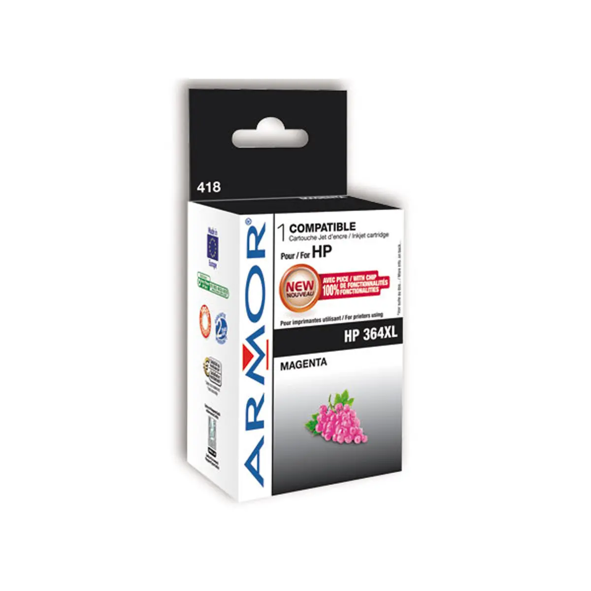 Cartouche éq. HP 364XL - Haute capacité - Magenta - OWA photo du produit