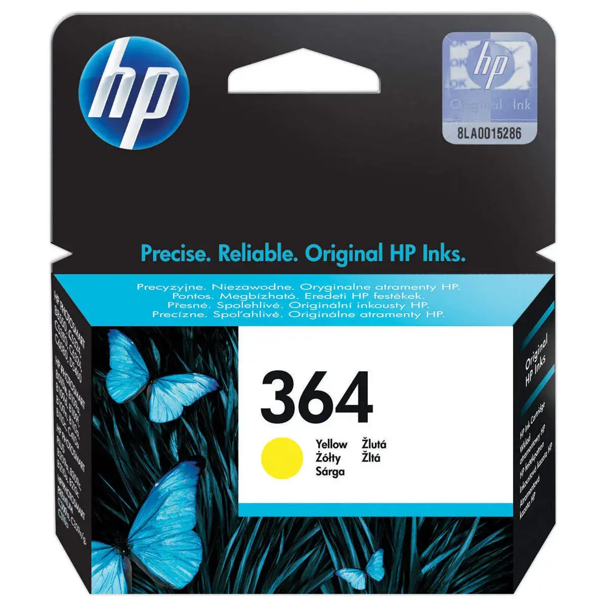 Cartouche HP 364 - CB320EE - Jaune photo du produit