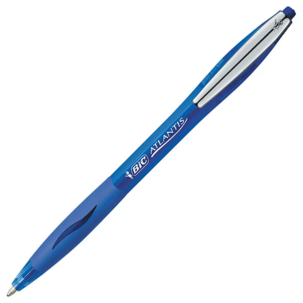 Stylo bille rechargeable Atlantis Soft - Bleu - BIC photo du produit