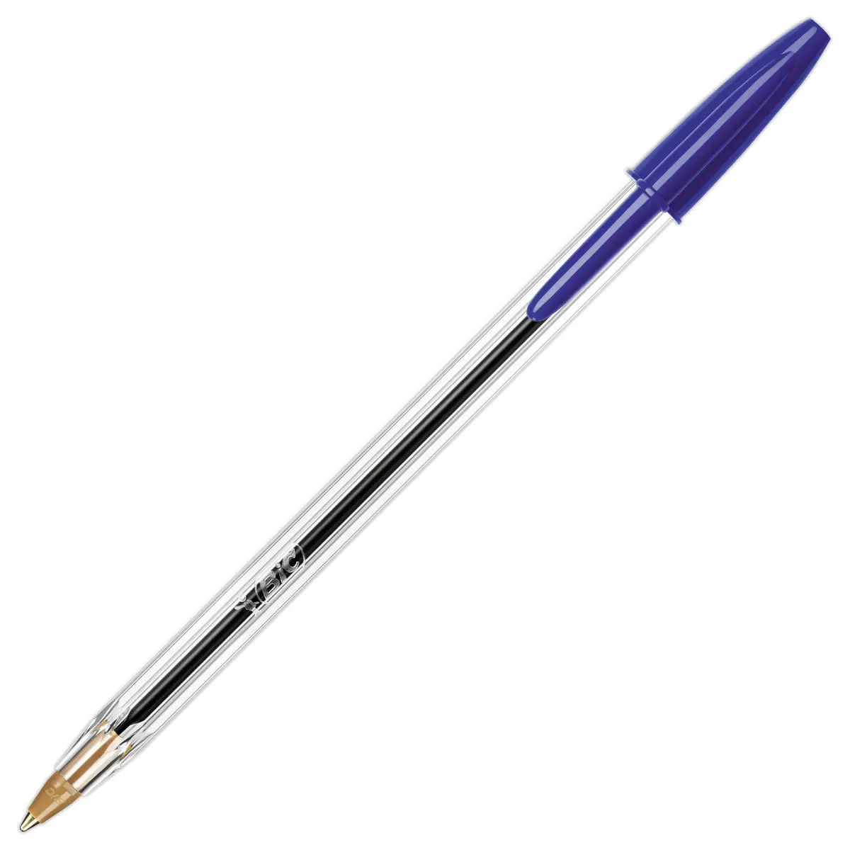 100 Stylos bille bleus Cristal - BIC photo du produit