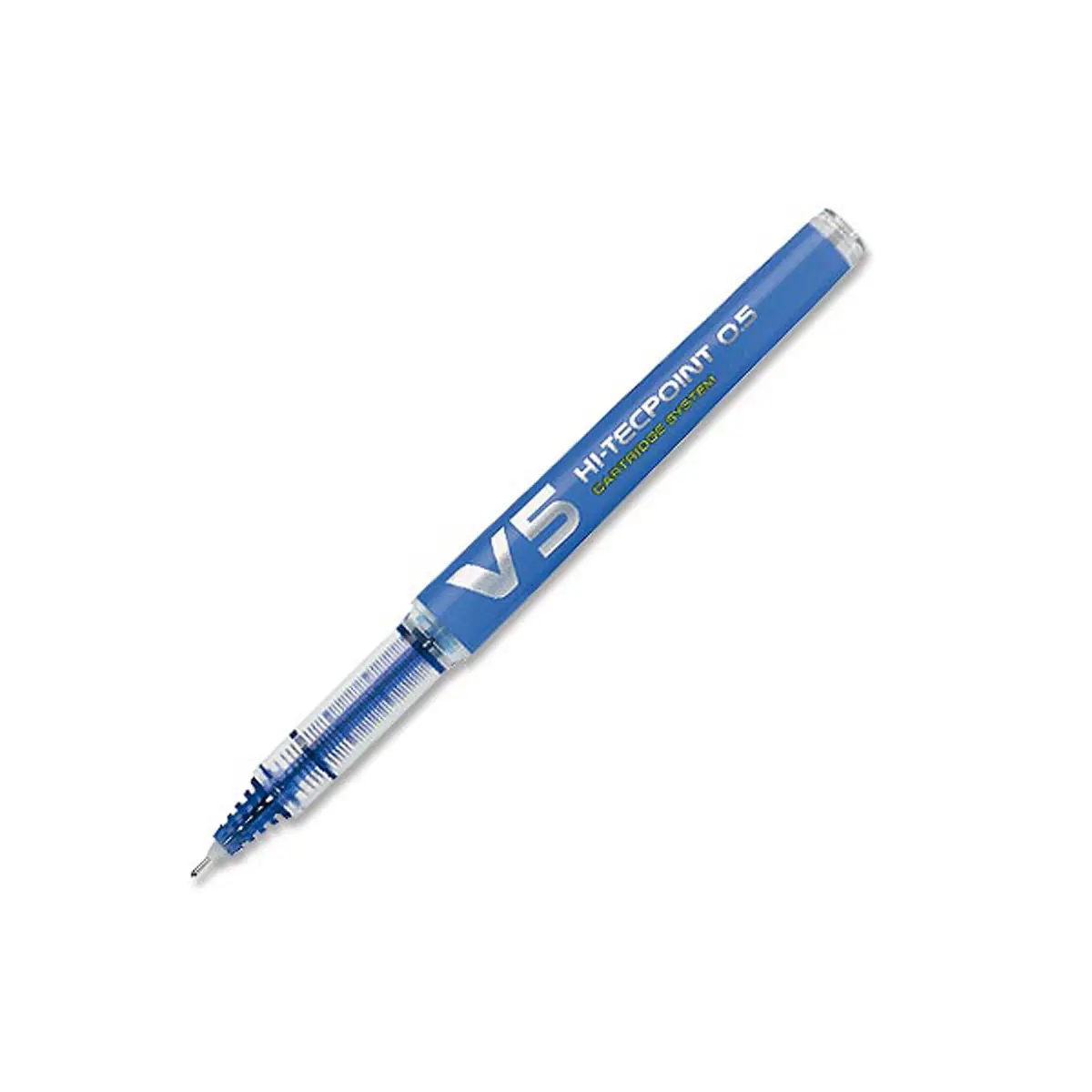 Stylo roller pointe aiguille rechargeable - bleu - V5 PILOT photo du produit