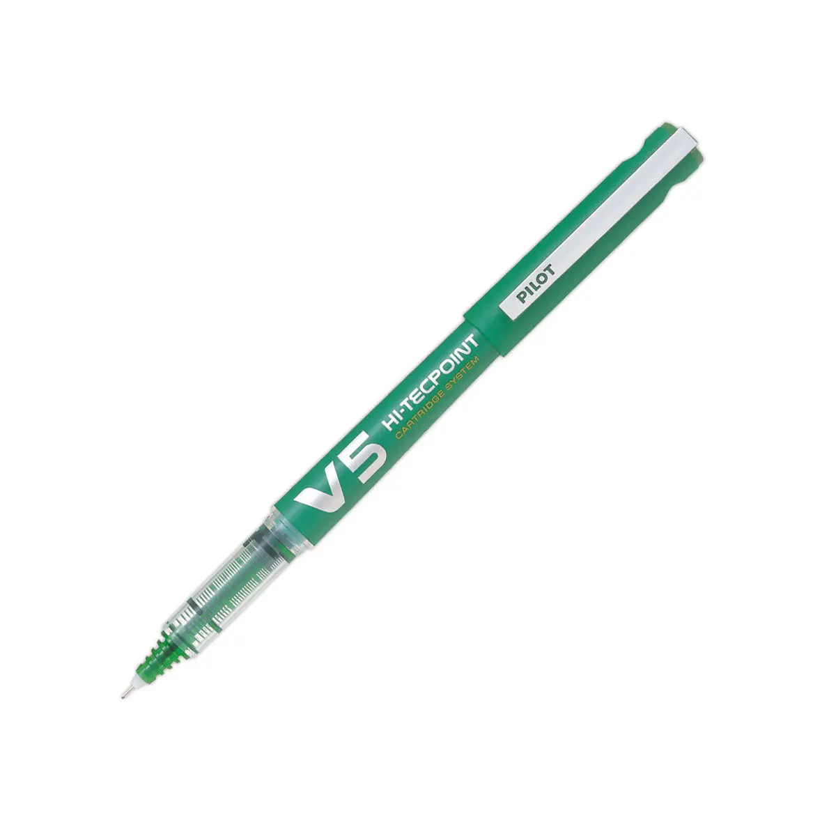 Stylo roller pointe aiguille rechargeable - Vert - V5 Pilot photo du produit
