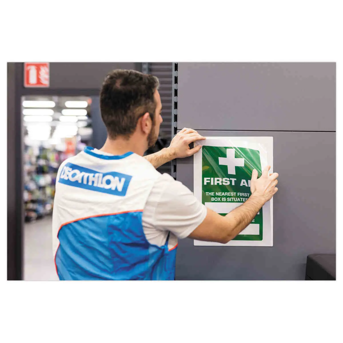 Pochette d'affichage magn&eacute;tique A3 Kang - Incolore - TARIFOLD photo du produit