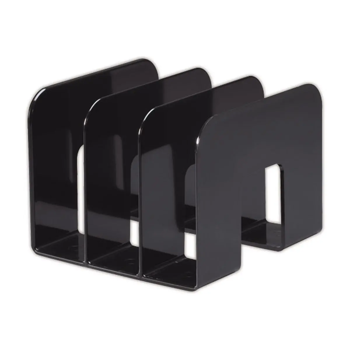 2 Trieurs 3 compartiments - Noir - DURABLE photo du produit