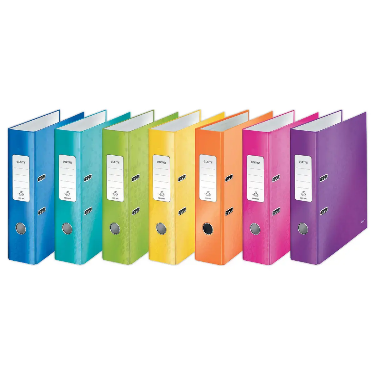 Classeur &agrave; levier WOW 180&deg; - Vert clair - Leitz photo du produit