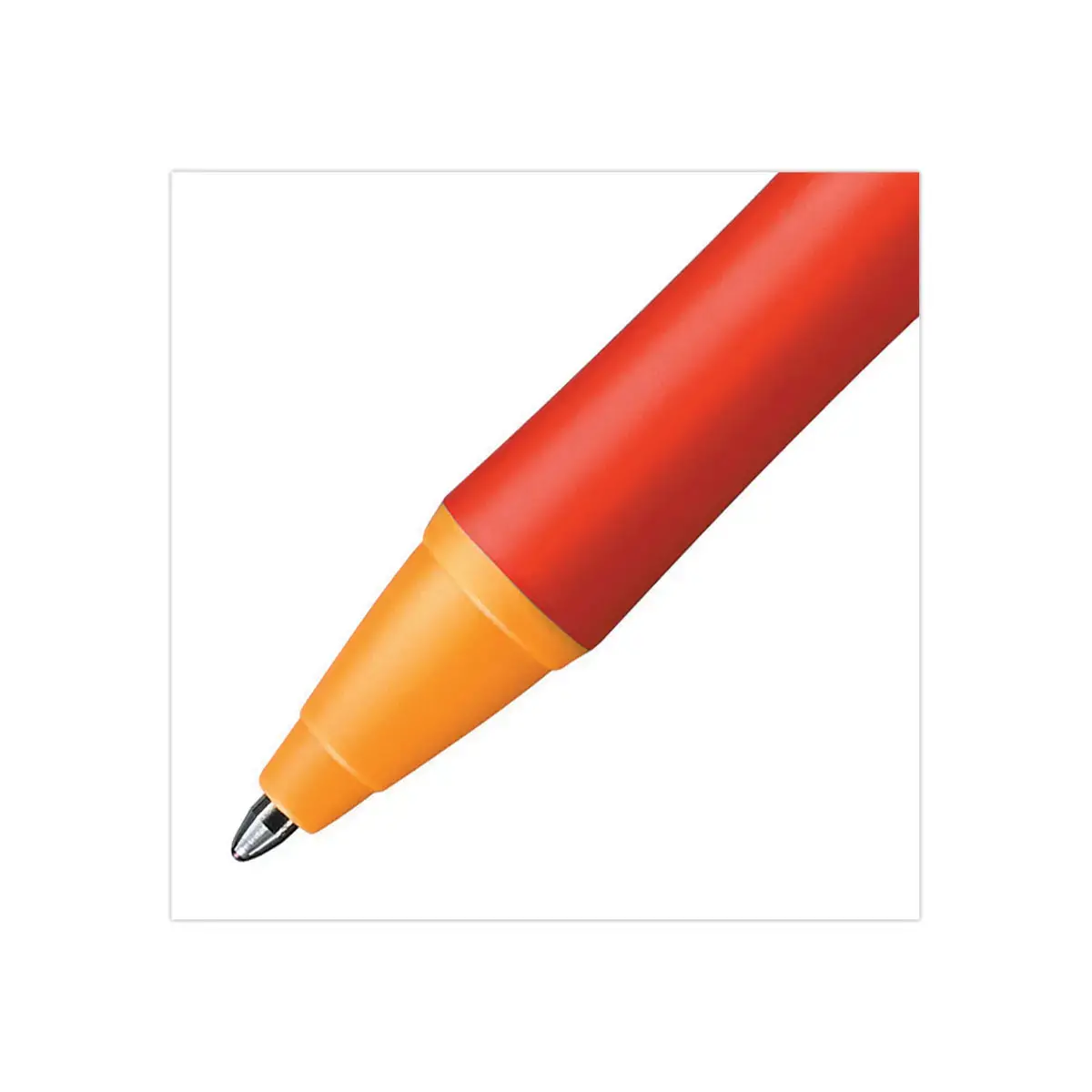 Stylo-bille pointball - Rechargeable - Rouge - Stabilo photo du produit