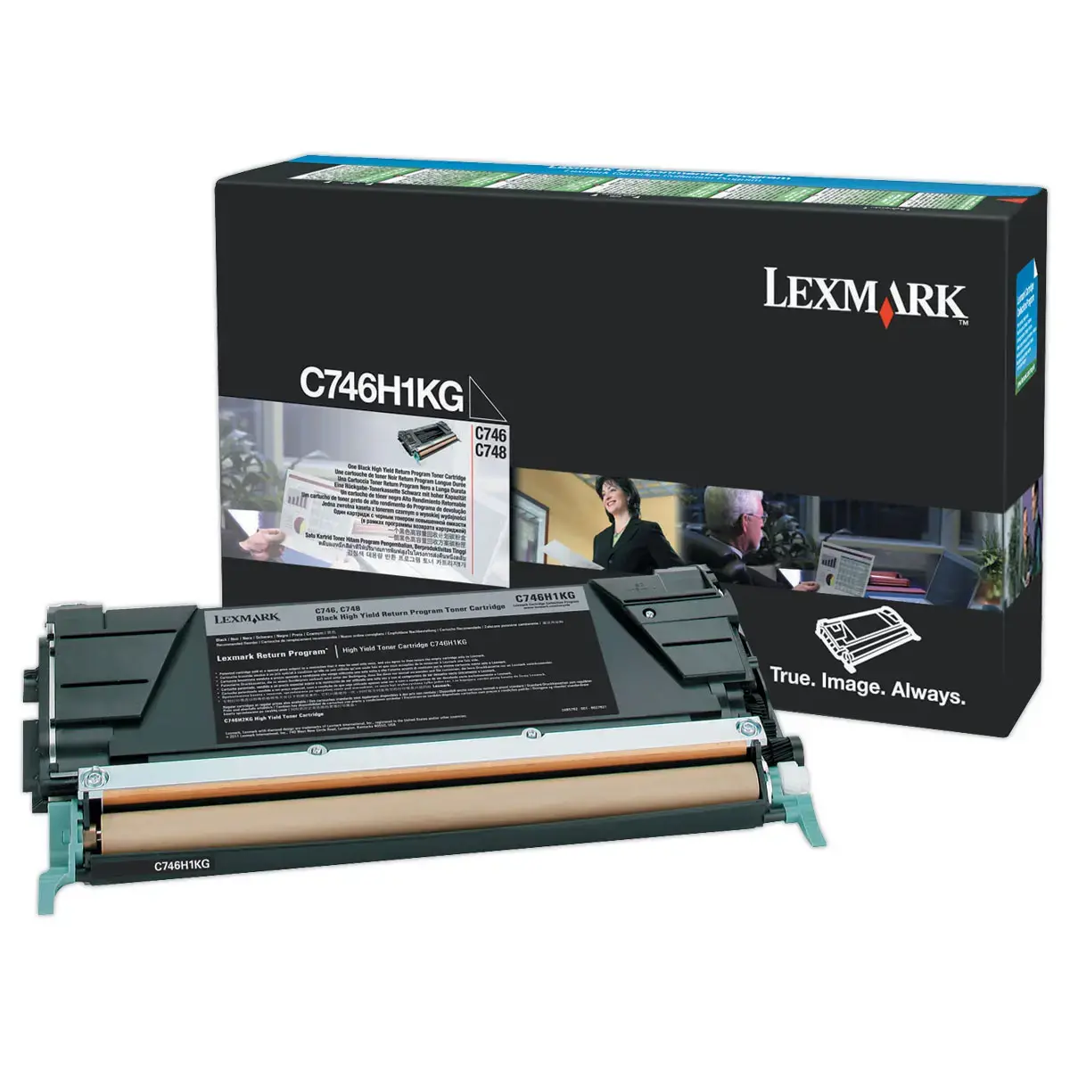 Toner Lexmark noir HC C7461KG photo du produit