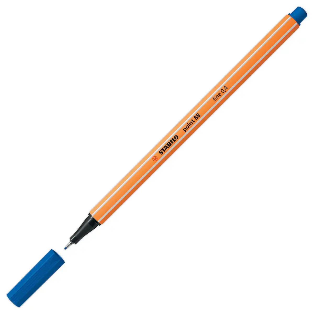 Stylo-feutre point 88 - Pointe fine - Bleu - Stabilo photo du produit