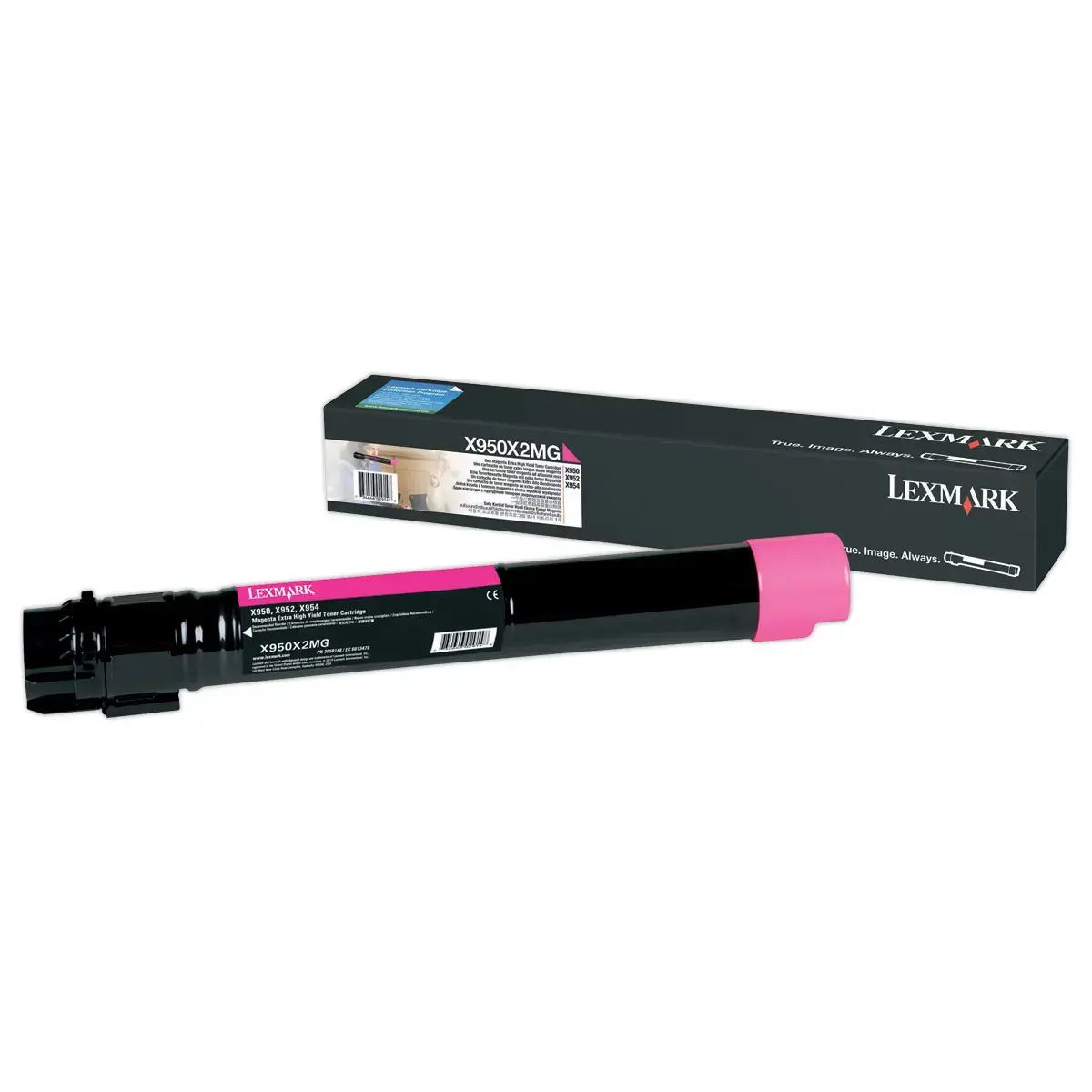 Toner Lexmark magenta HC X950X2MG photo du produit
