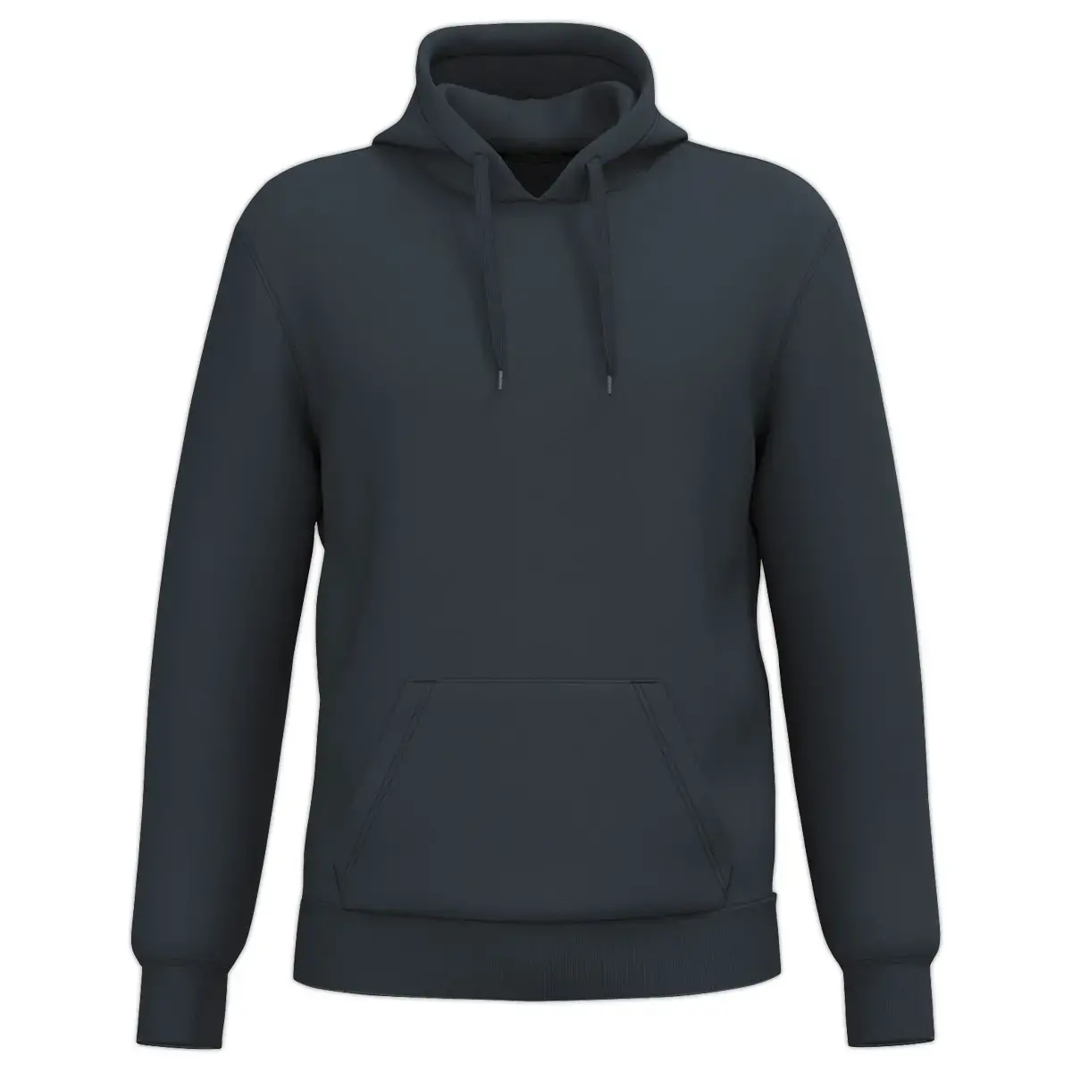 Sweat-shirt recyclé à capuche unisexe navy taille xxl photo du produit