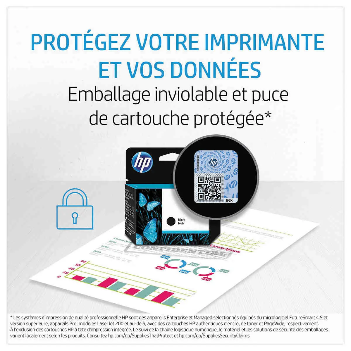 Cartouche d'encre 726 CH575A - Noir mat - HP photo du produit