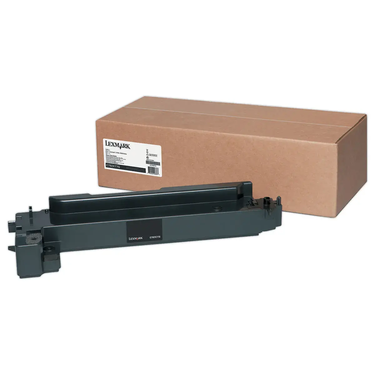 Bouteille de recup&eacute;ration de toner usag&eacute; Lexmark C792X77G photo du produit