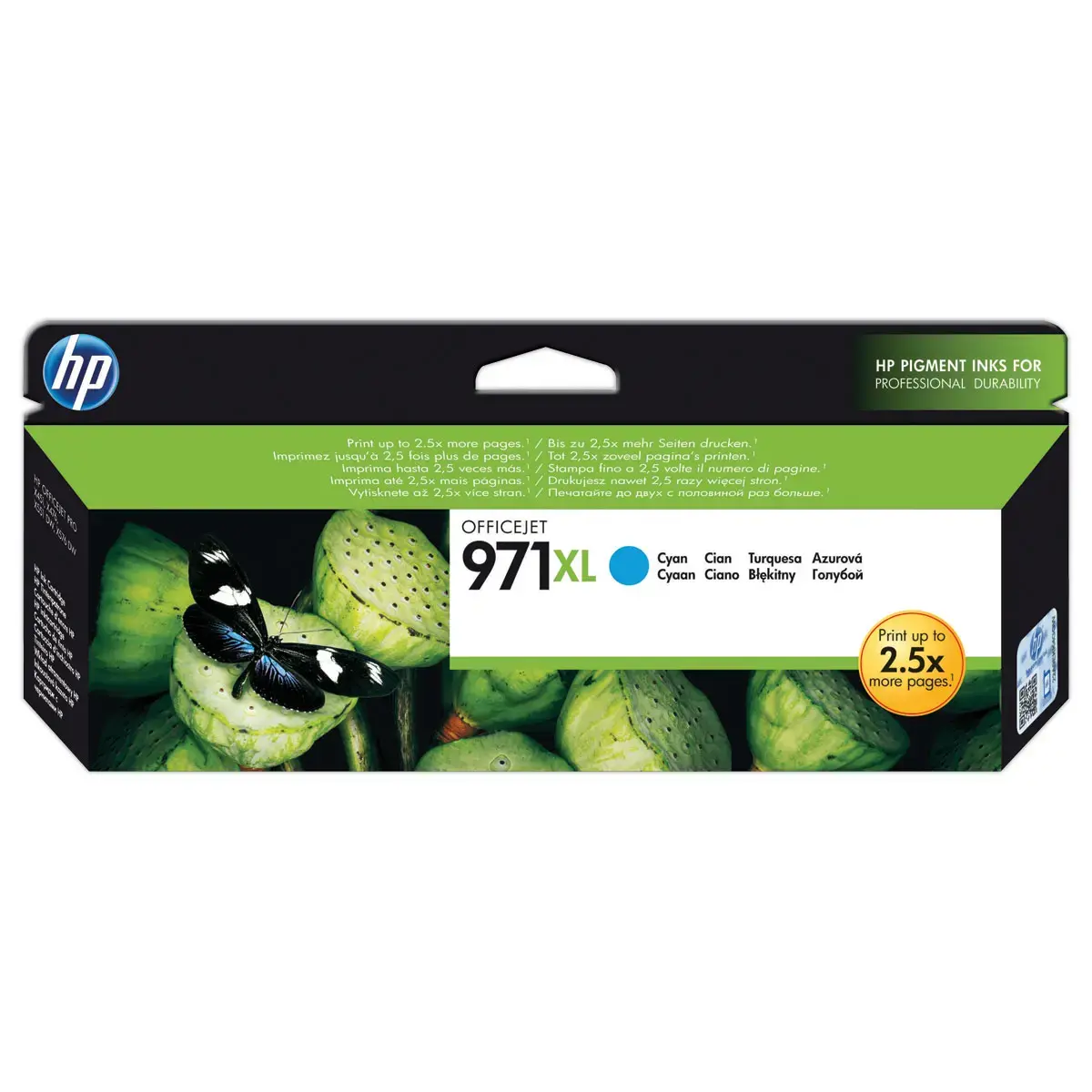 HP 971XL CN626AE cartouche d'encre cyan photo du produit