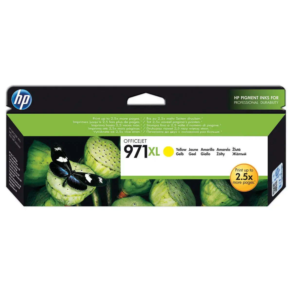 HP 971XL CN628AE cartouche d'encre jaune photo du produit