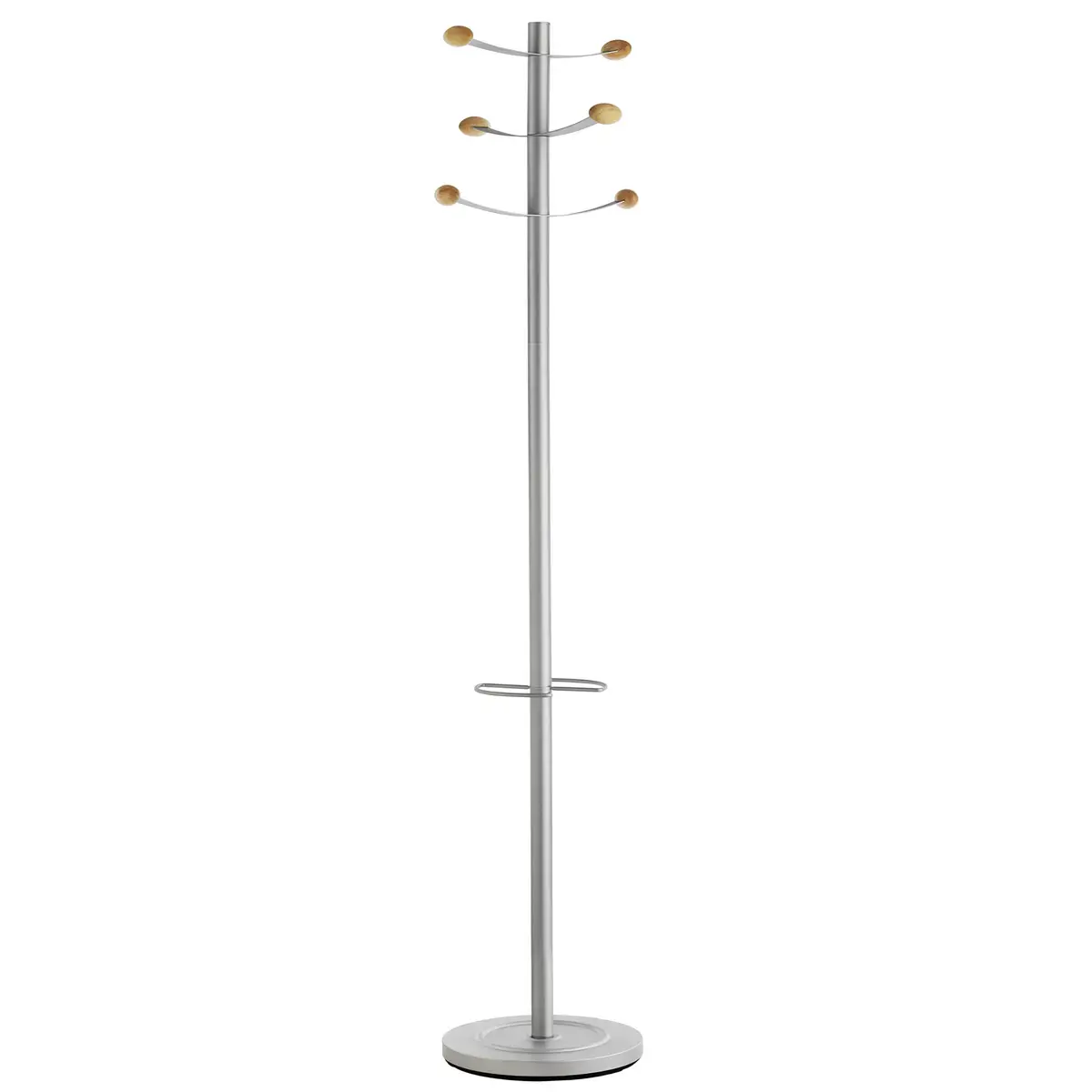 Portemanteau métal 6 patères - Unilux photo du produit