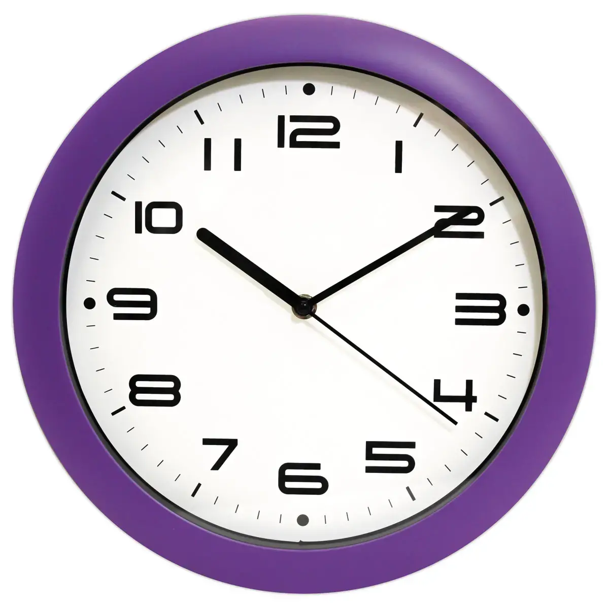 Horloge murale violette photo du produit
