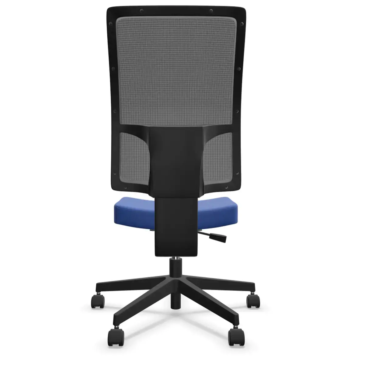 Siège de bureau synchrone Taktik - Gris bleu dossier résille photo du produit