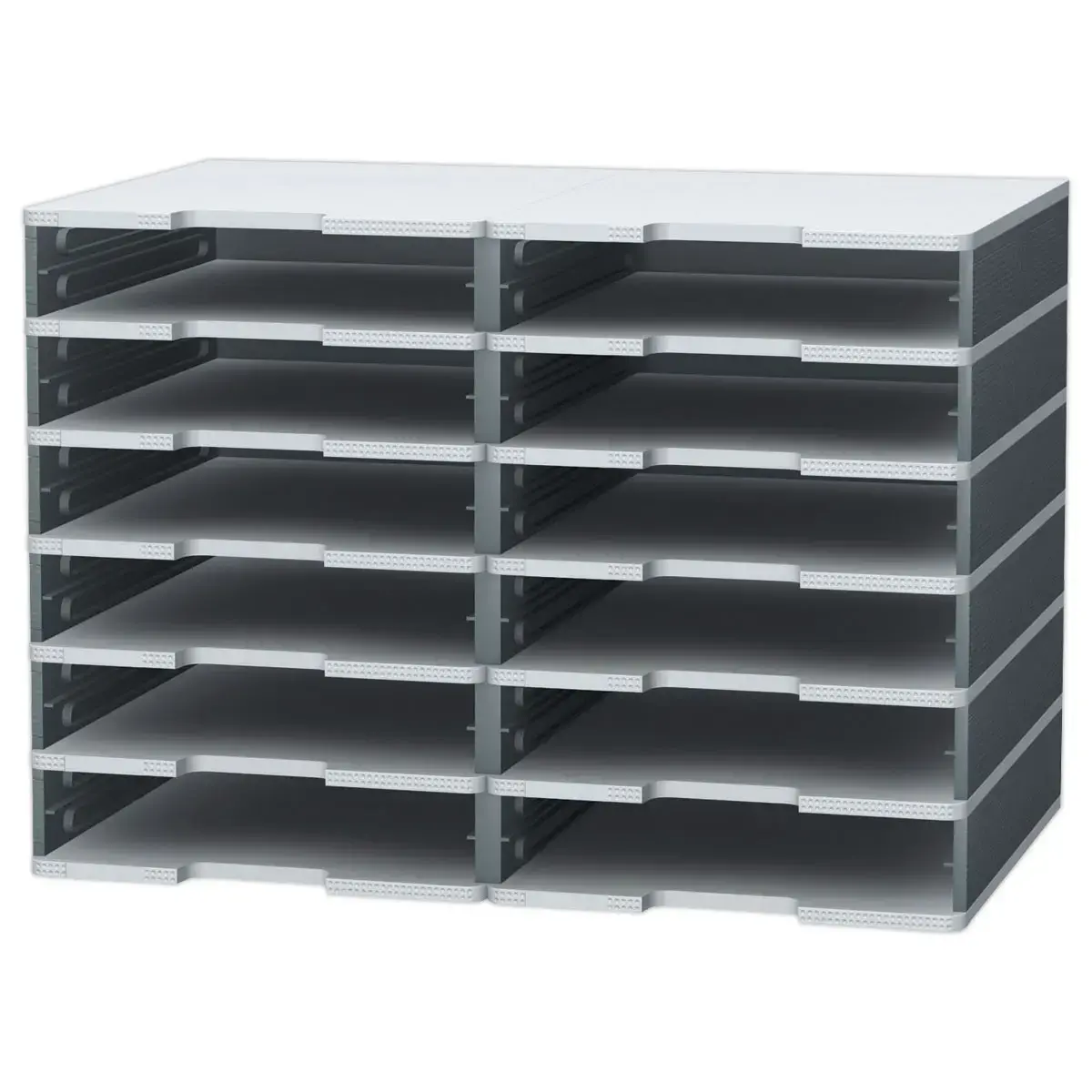 Tiroir pour cases Modulodoc - Hauteur normale 5,4 cm - porte &eacute;tiquette int&eacute;gr&eacute; - Exacompta photo du produit