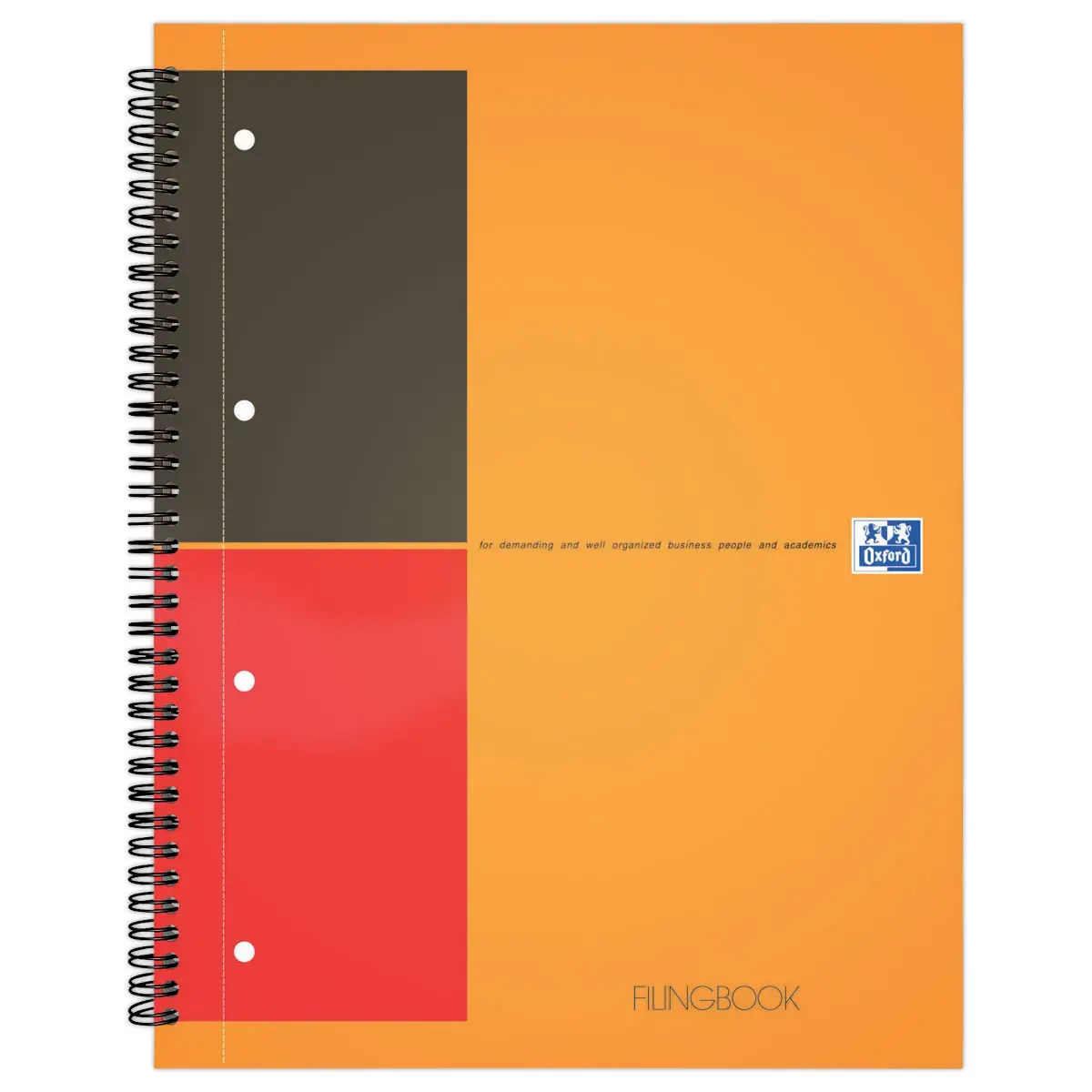 Cahier A4+ Filingbook - Ligné 6 mm - 80g - Oxford International photo du produit