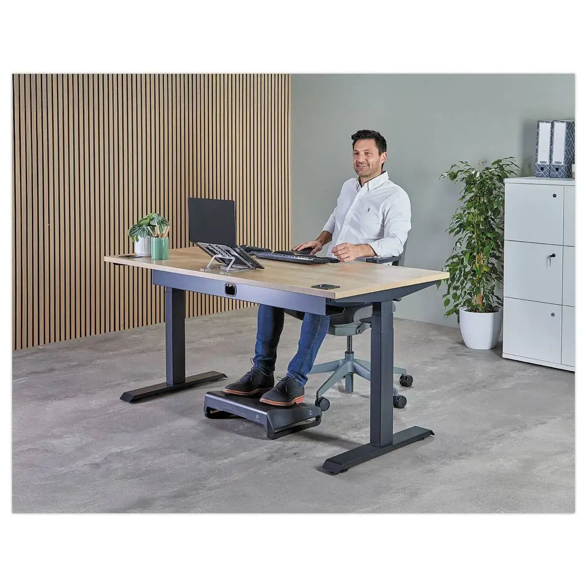 Support PC portable nomade Alumina - Gris - FELLOWES photo du produit