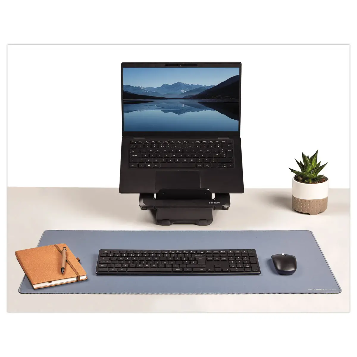 Sous-mains Breyta - Bleu gris - FELLOWES photo du produit