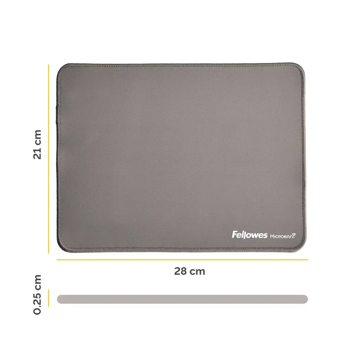 Tapis de souris Breyta XL - Gris - Fellowes photo du produit