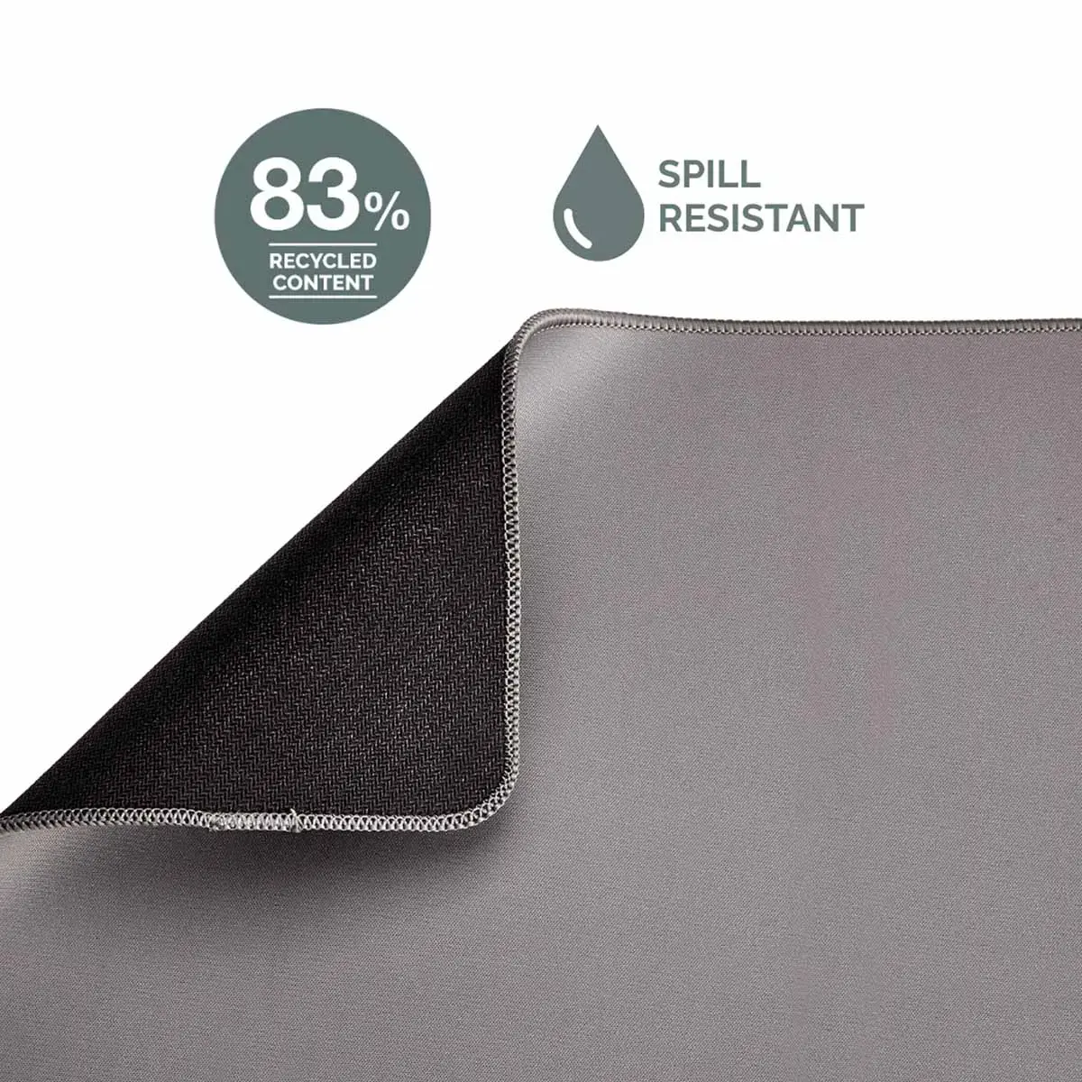 Tapis de souris Breyta XL - Gris - Fellowes photo du produit