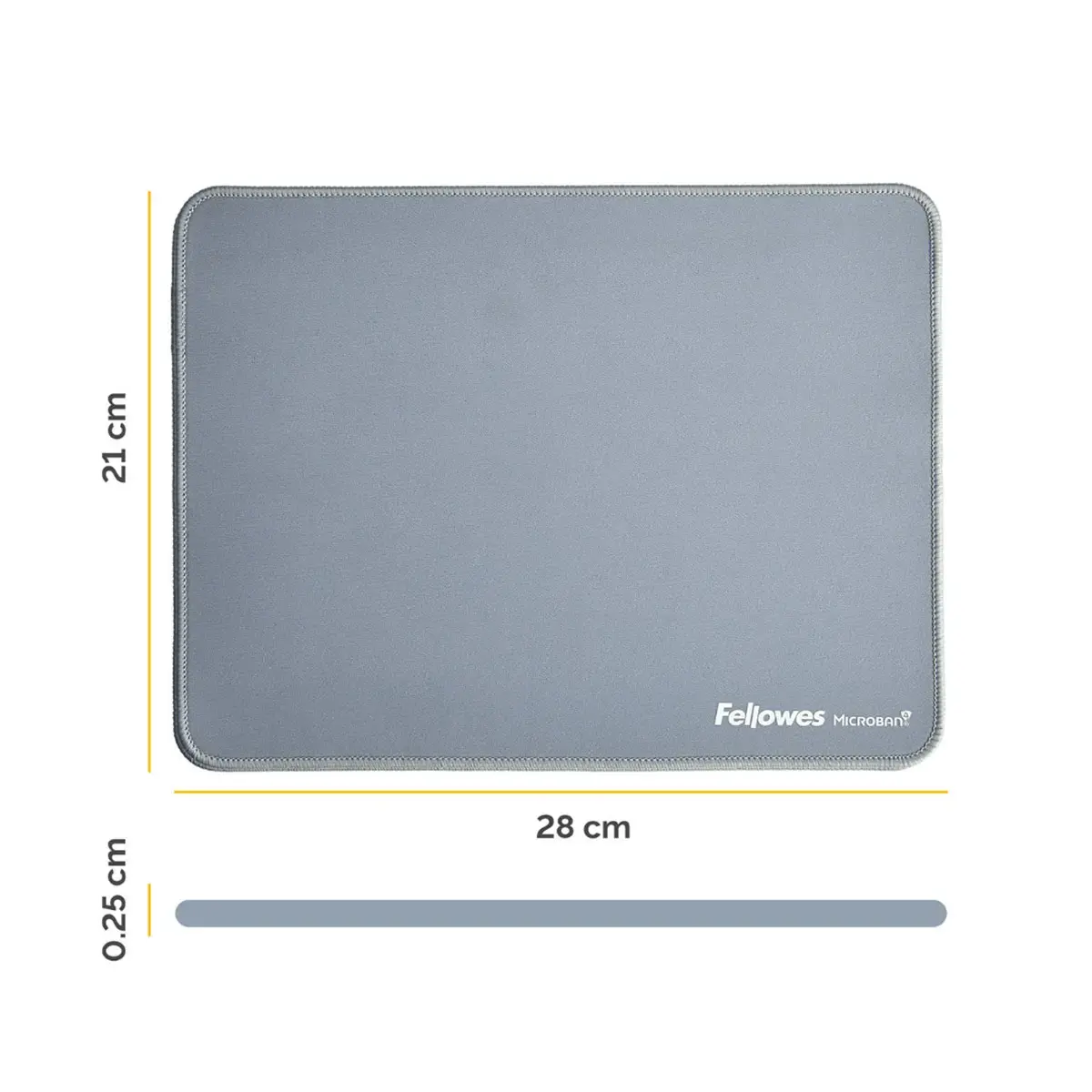 Tapis de souris Breyta XL - Bleu gris - Fellowes photo du produit