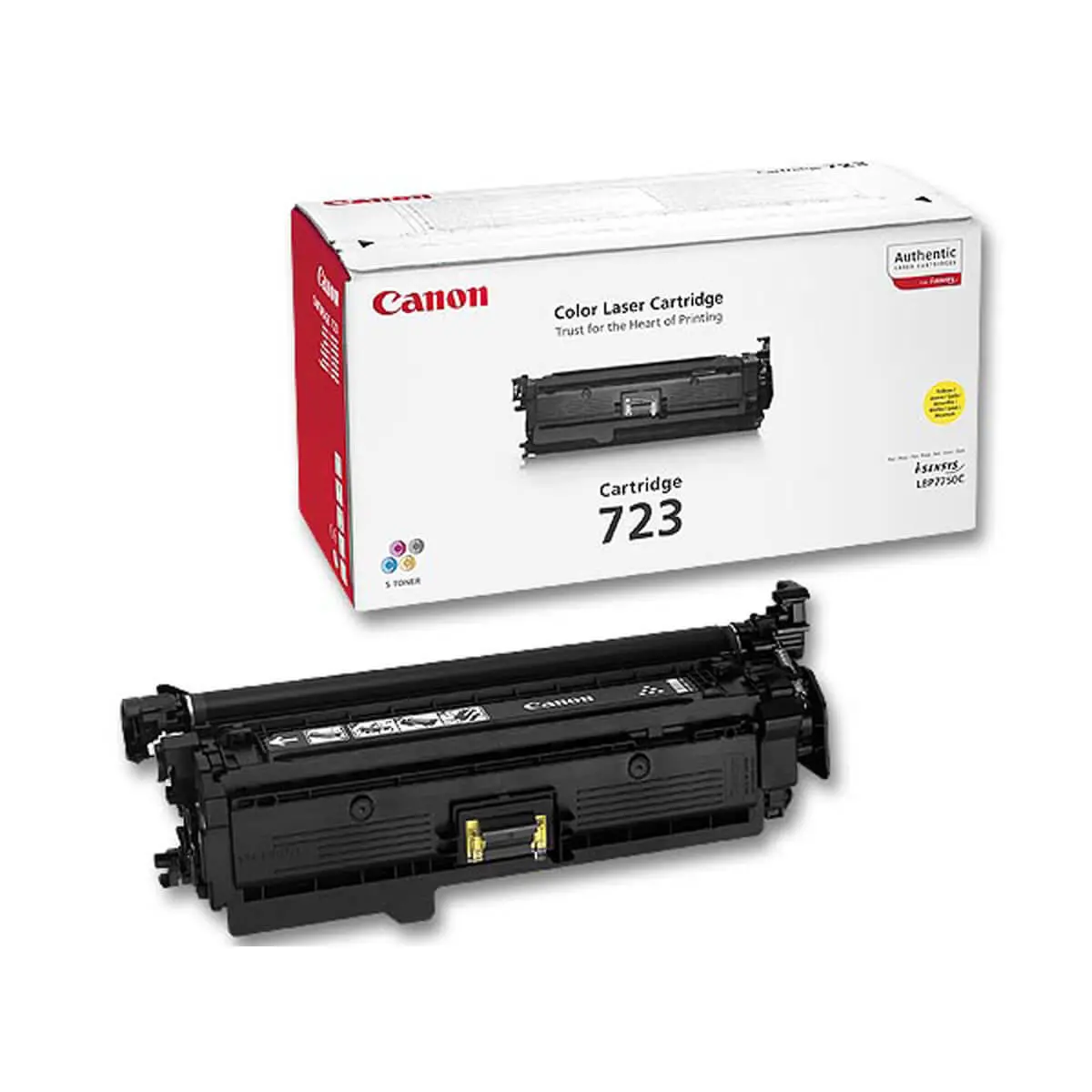 Toner Canon CRG723Y jaune photo du produit