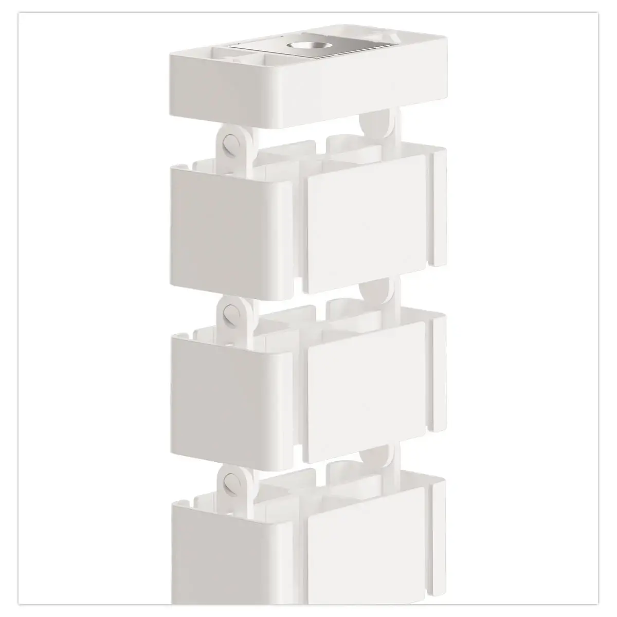 Organisateur de câbles Cable Spine - Blanc - Fellowes photo du produit