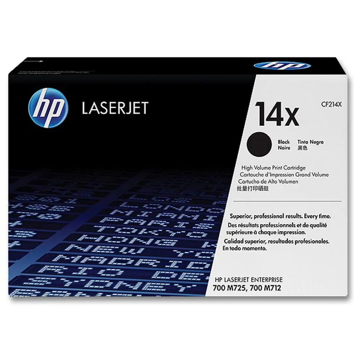 HP 14X CF214X toner noir Grande capacit&eacute; photo du produit