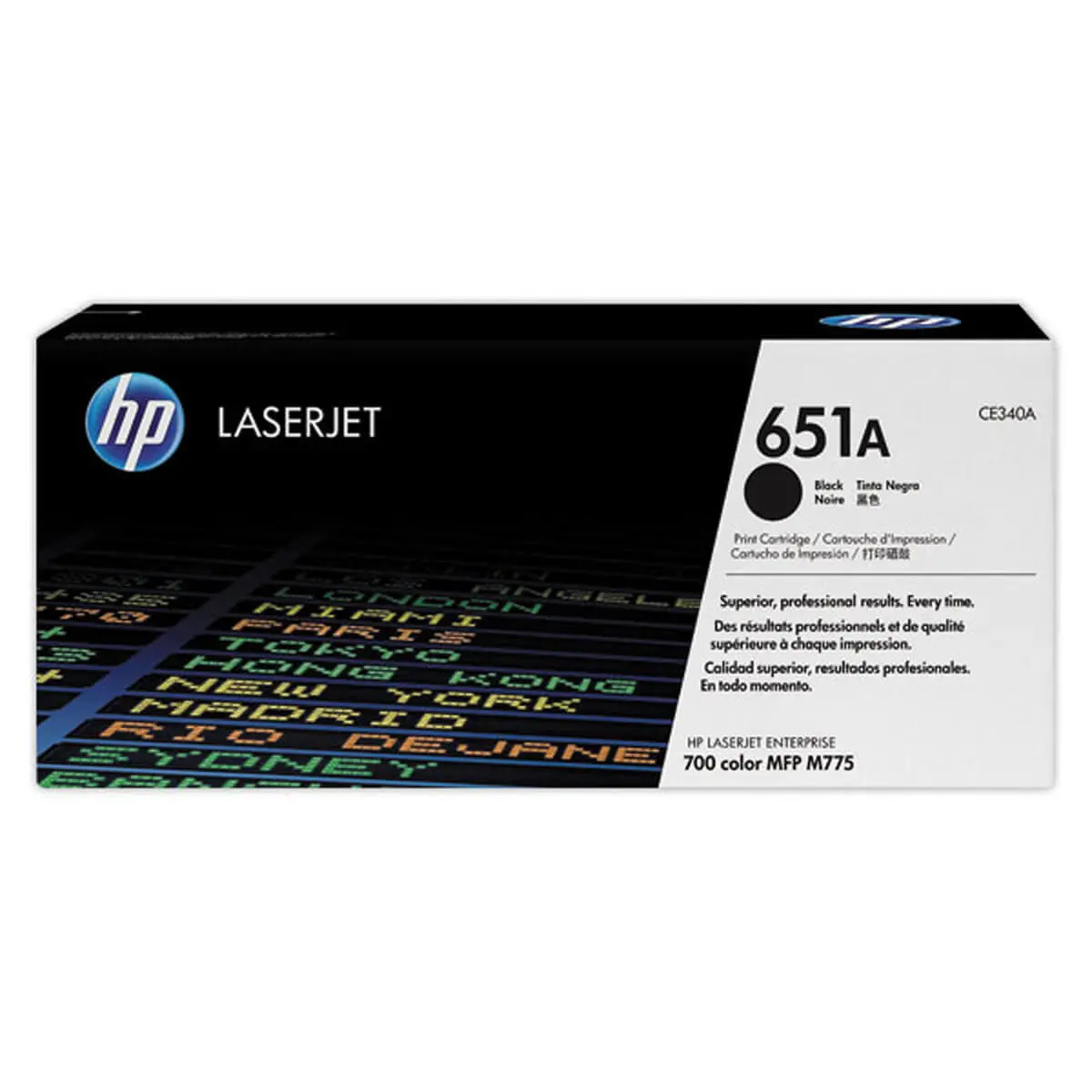 HP 651A CE340A toner noir photo du produit