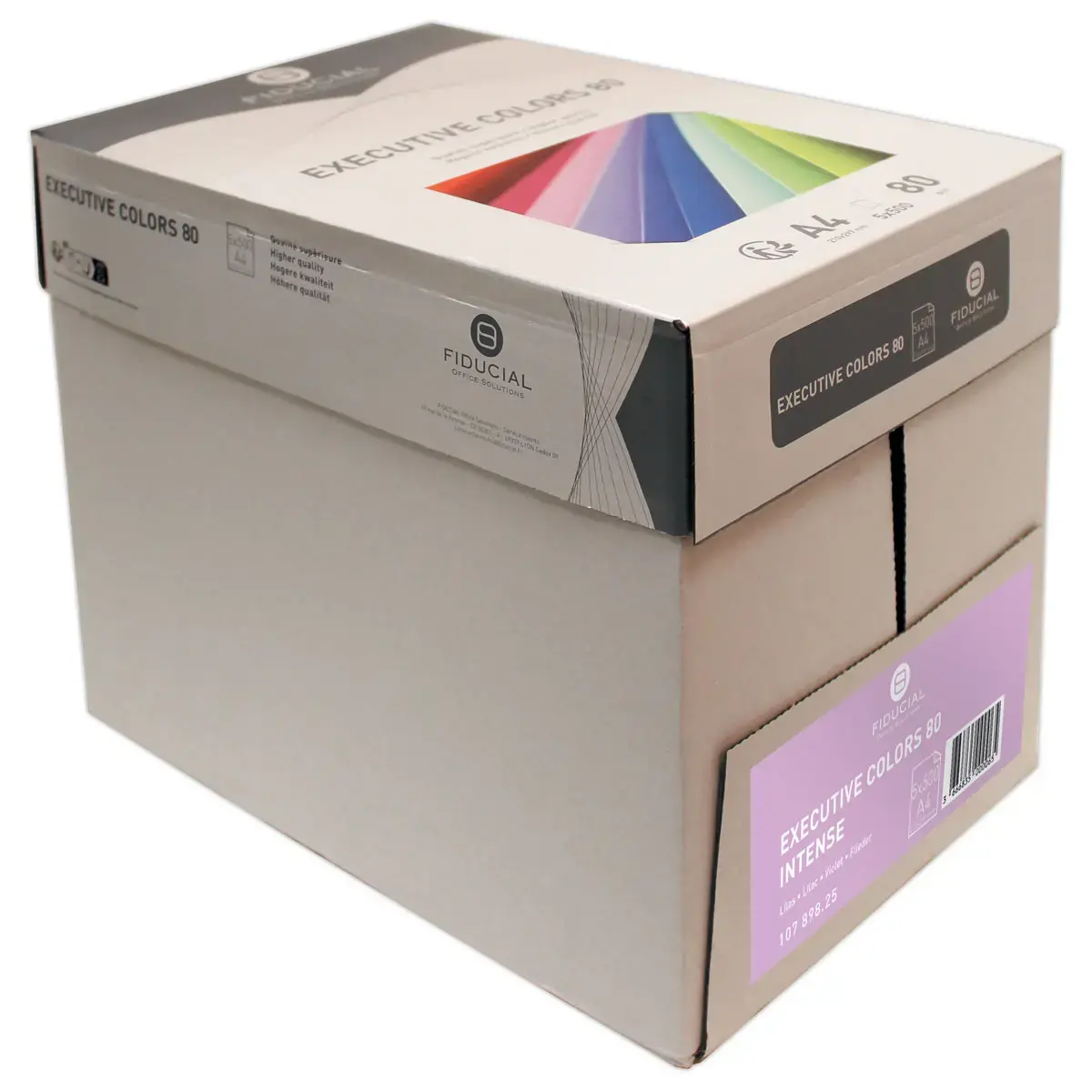 Ramette de papier couleur intense A4 Executive Colors 80g - Violet - Fiducial photo du produit