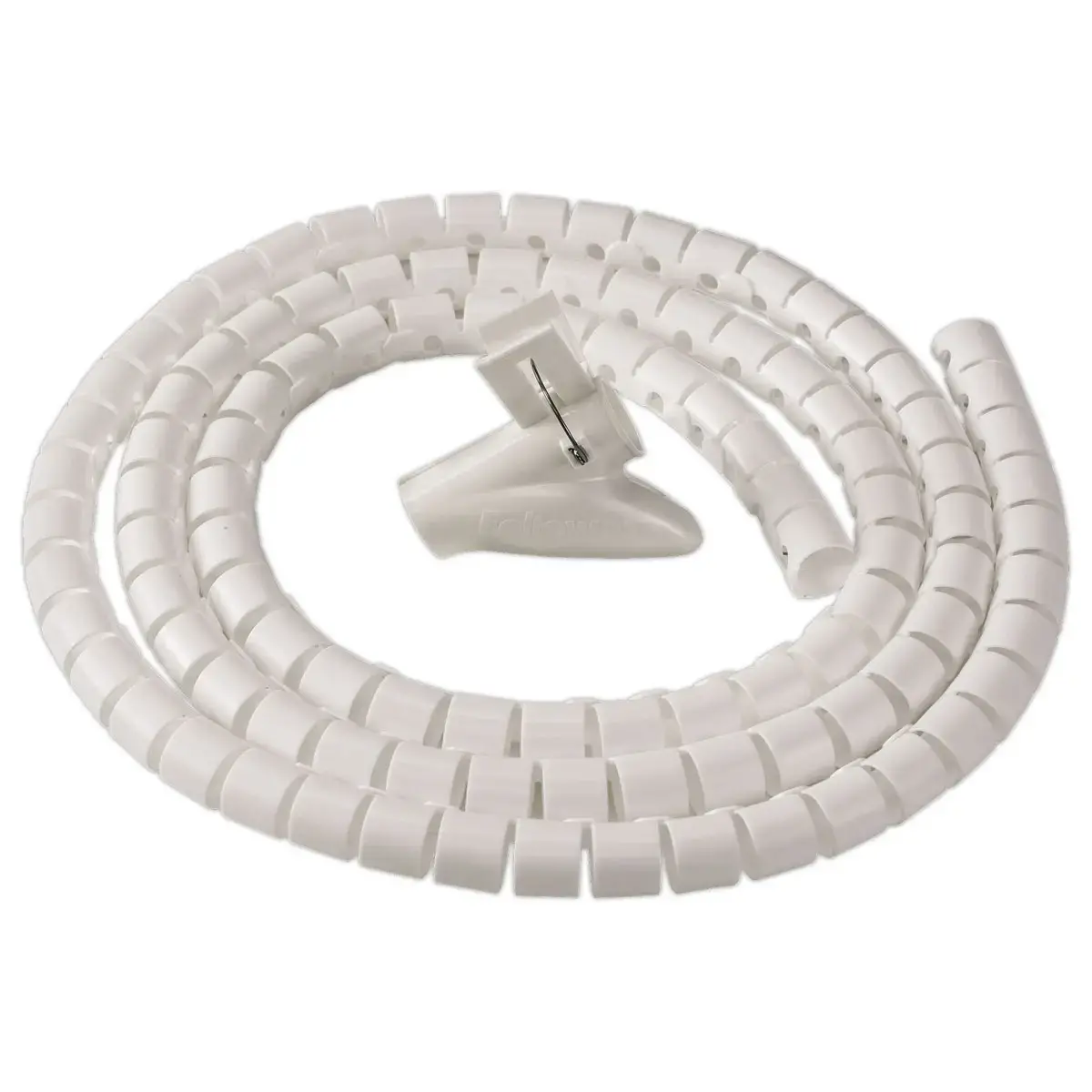 Guide câbles Cable Zip - Blanc - Fellowes photo du produit