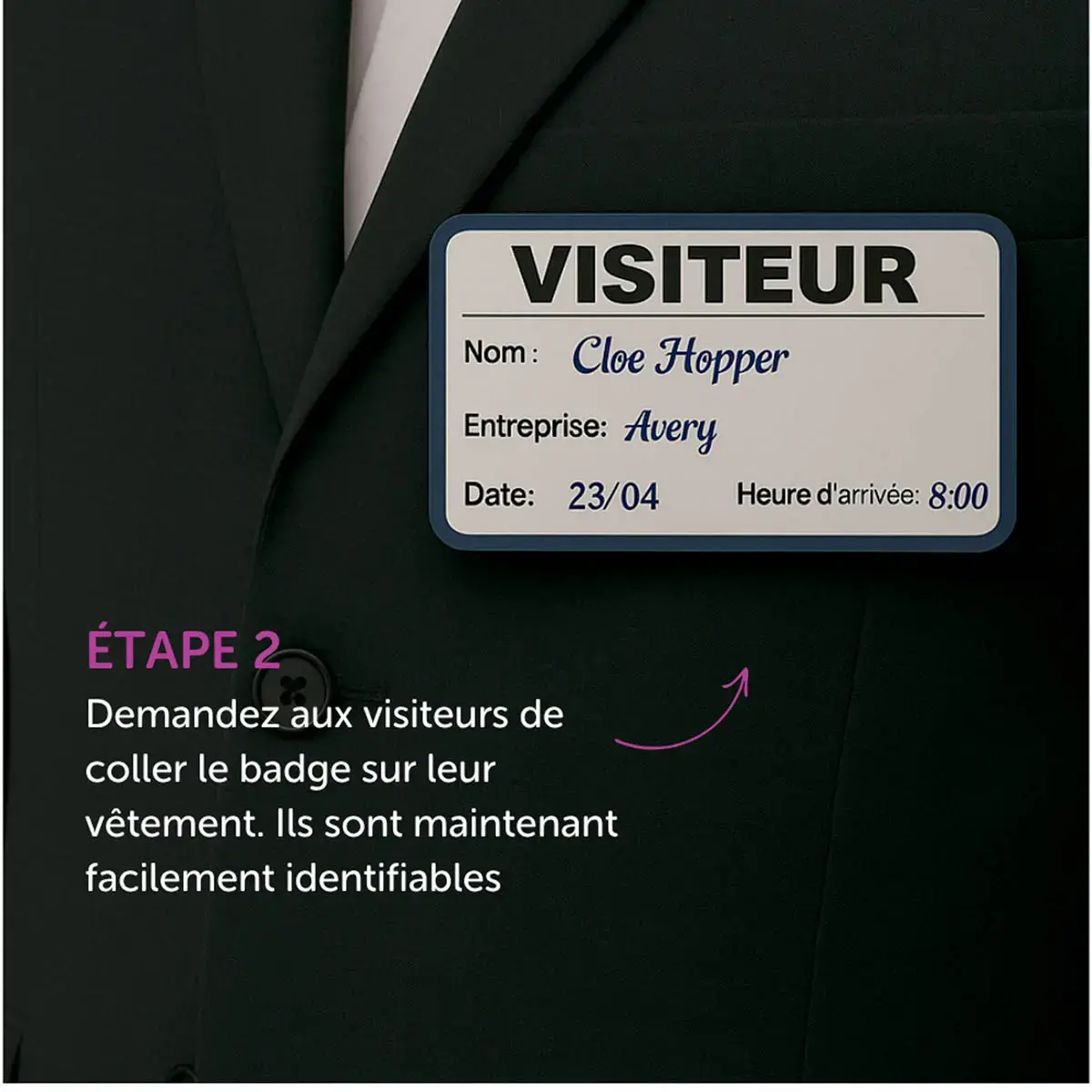 Registre des visiteurs - Exacompta photo du produit