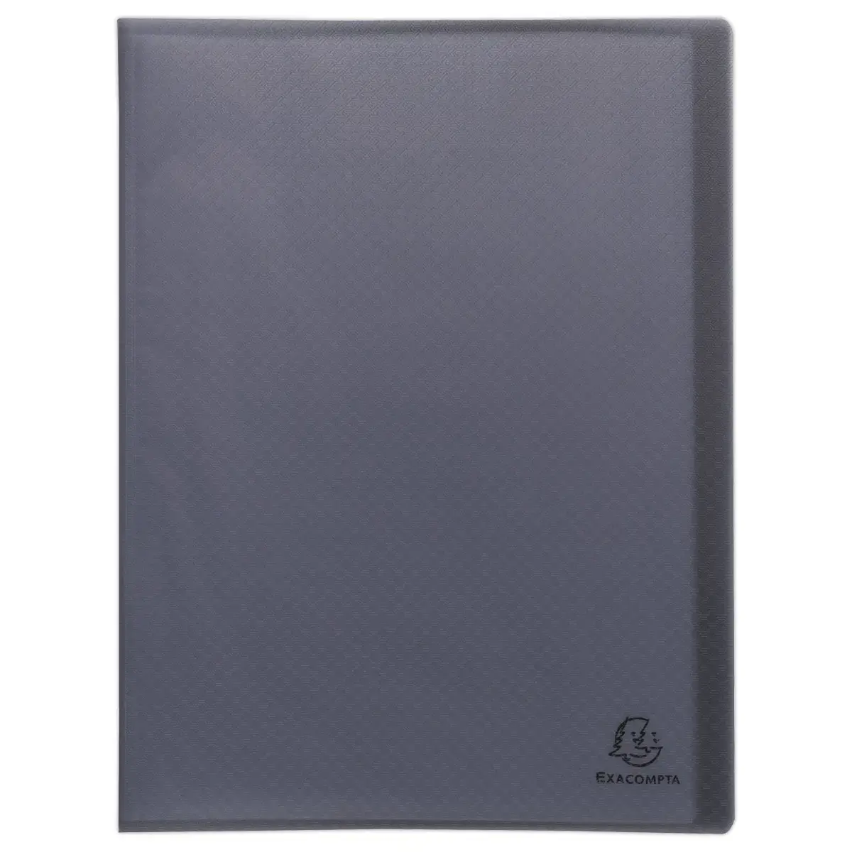 Protège-documents plastique recyclé - 100 vues - Noir - Exacompta photo du produit