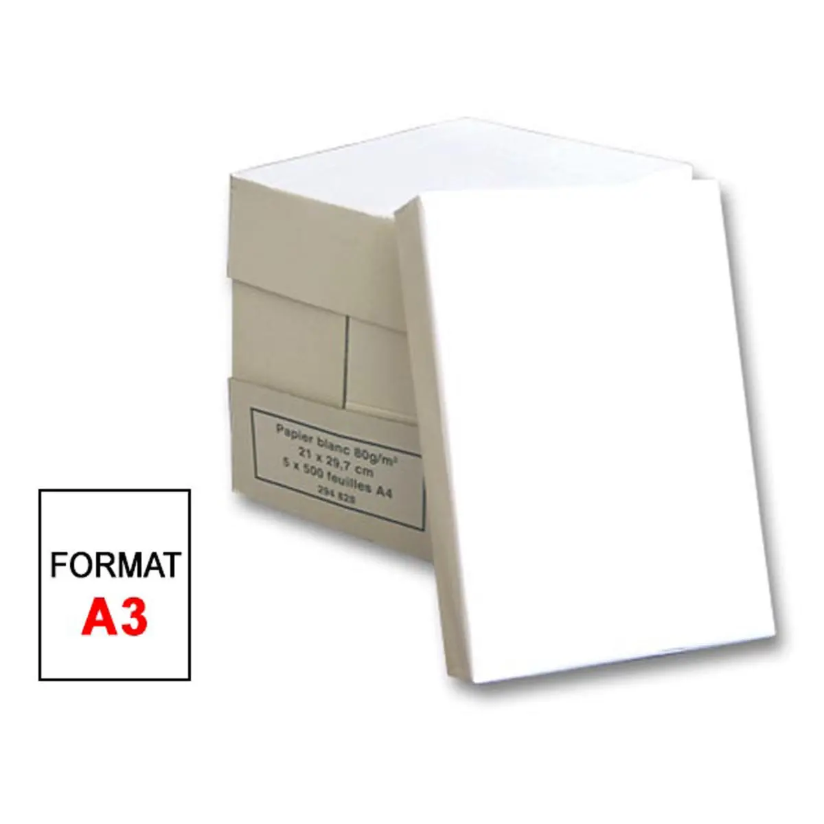 DOUBLE A Ramette 500 feuilles papier extra Blanc COLOR PRINT