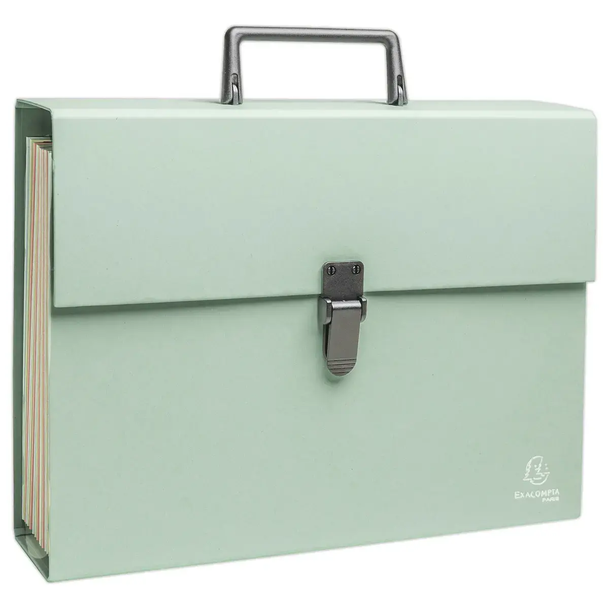 Trieur &agrave; poign&eacute;e AutentiK - 18 compartiments - Exacompta photo du produit