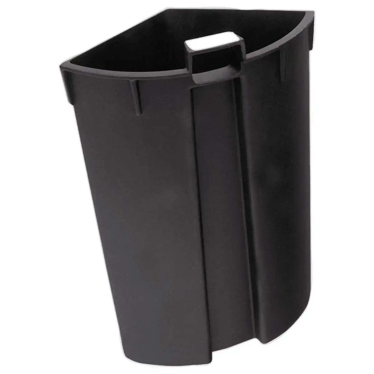 Corbeille tri sélectif  - 3 compartiments - 13L - Noir photo du produit