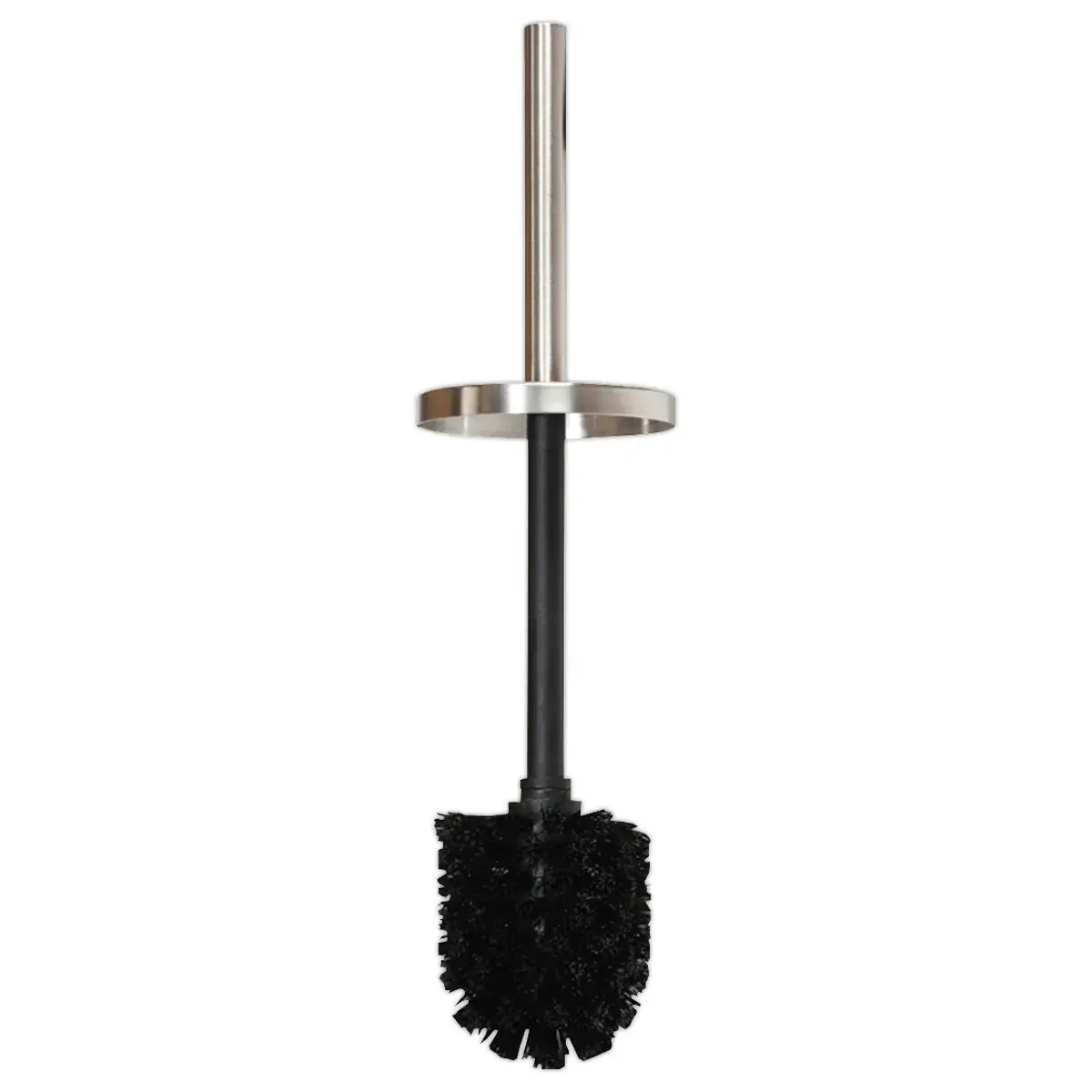 Brosse WC avec support mural - Inox satiné photo du produit