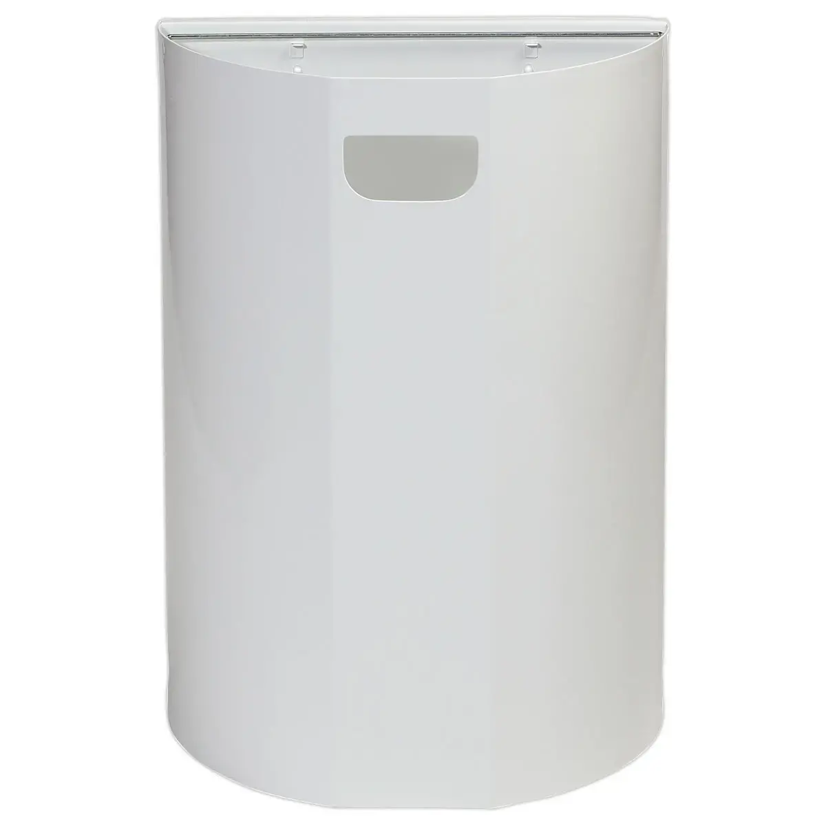 Collecteur mural demi-lune - 20L - Blanc photo du produit