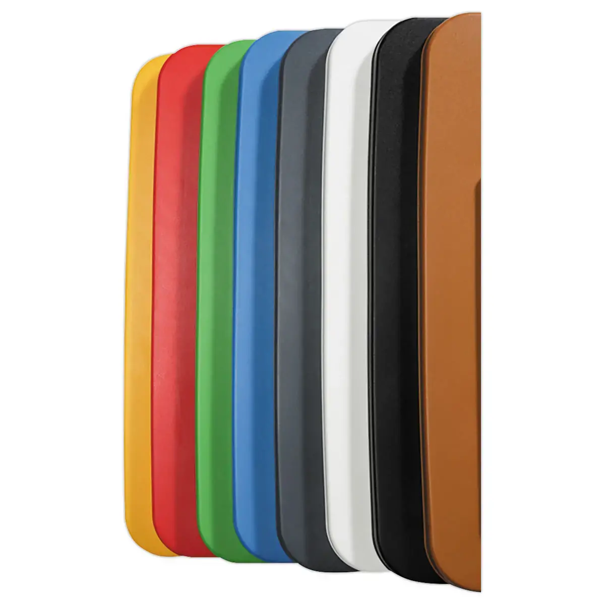 Cadre couvercle pour collecteurs "recyclage" 60L et 80L - Jaune photo du produit